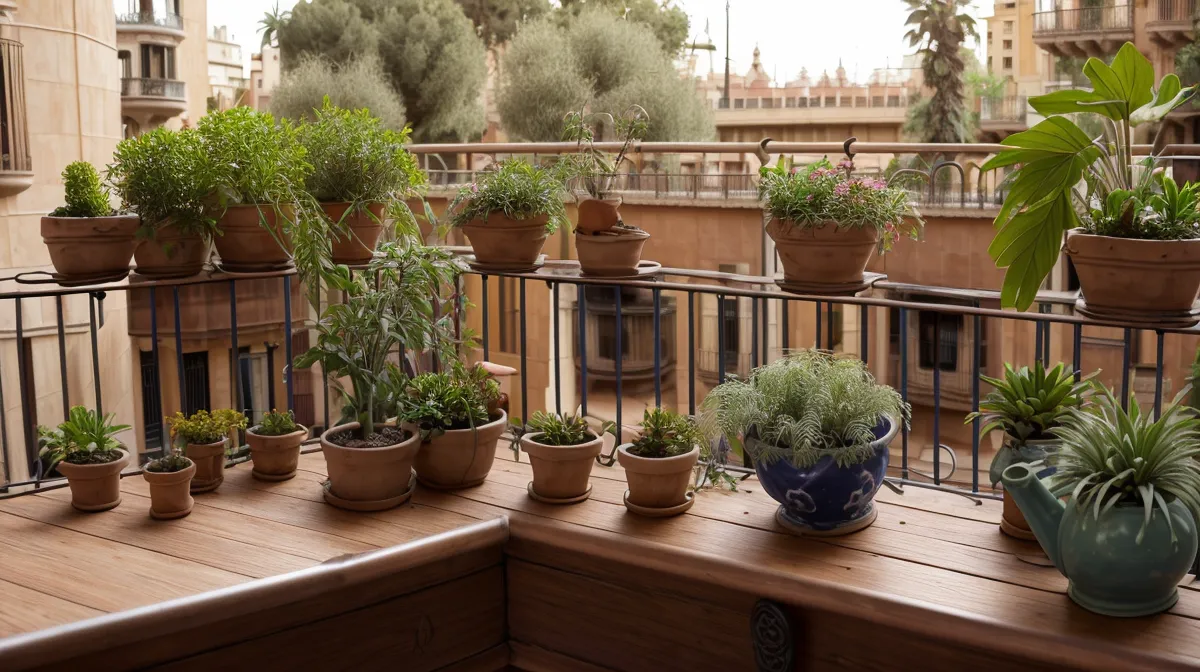 Ideas creativas para decorar con kokedamas en el salón de un piso pequeño, diseño de interiores con plantas