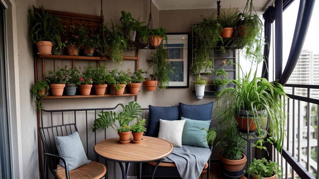 Kokedama casera saludable en un soporte de madera junto a una taza de café, resultado de ajustar bien el sustrato y los cuidados de la planta.