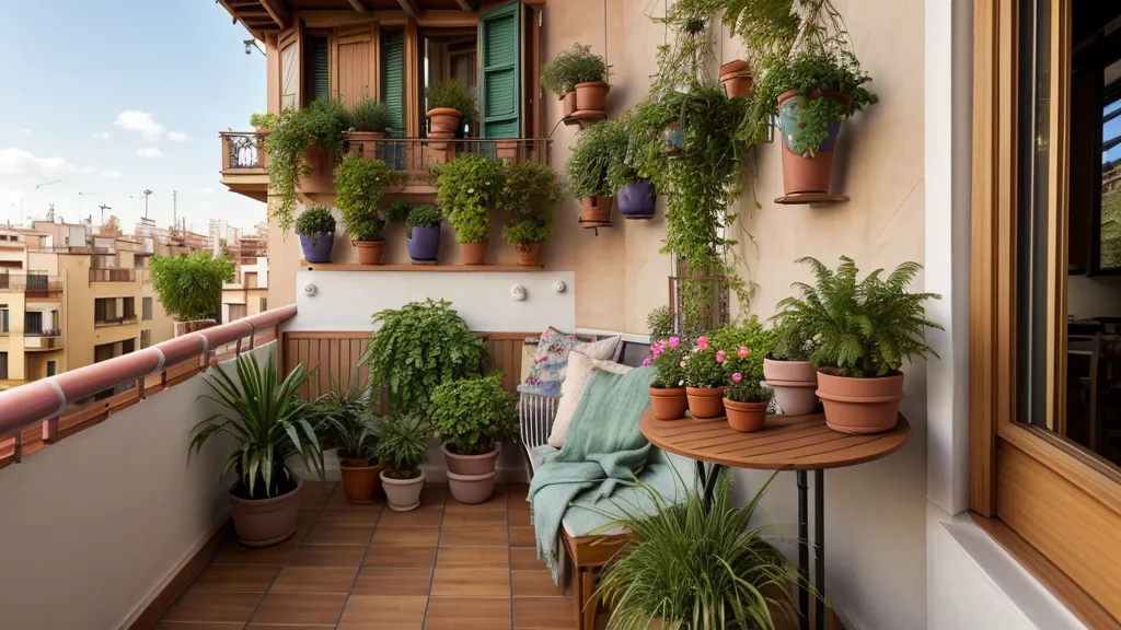 Manos revisando el sustrato con perlita de una maceta junto a una kokedama de helecho en casa